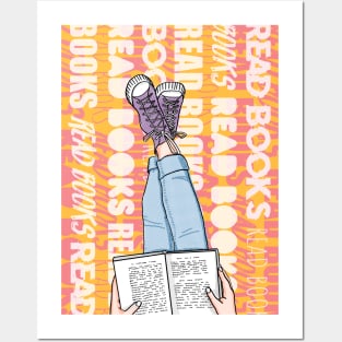 Read Books! Posters and Art